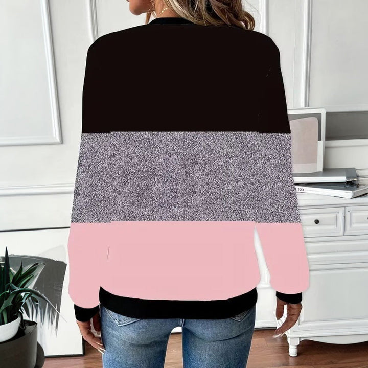 Vintage Colour Block Sweatshirt