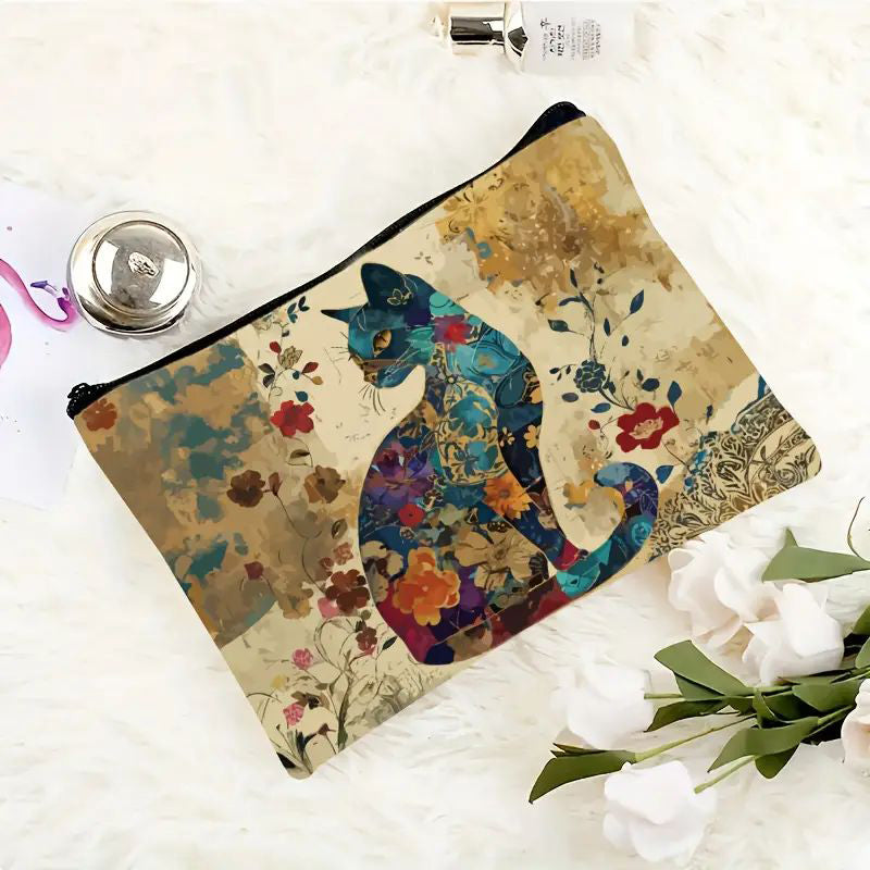 Vintage Cat Pattern Bag