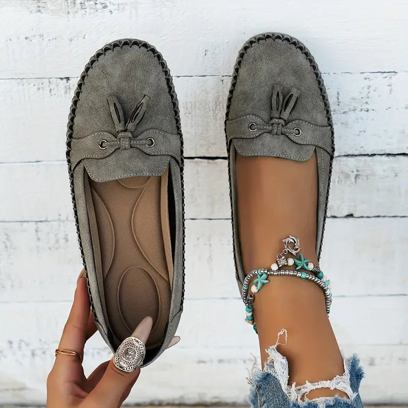 Lise - Mocassins Vintage Confortables