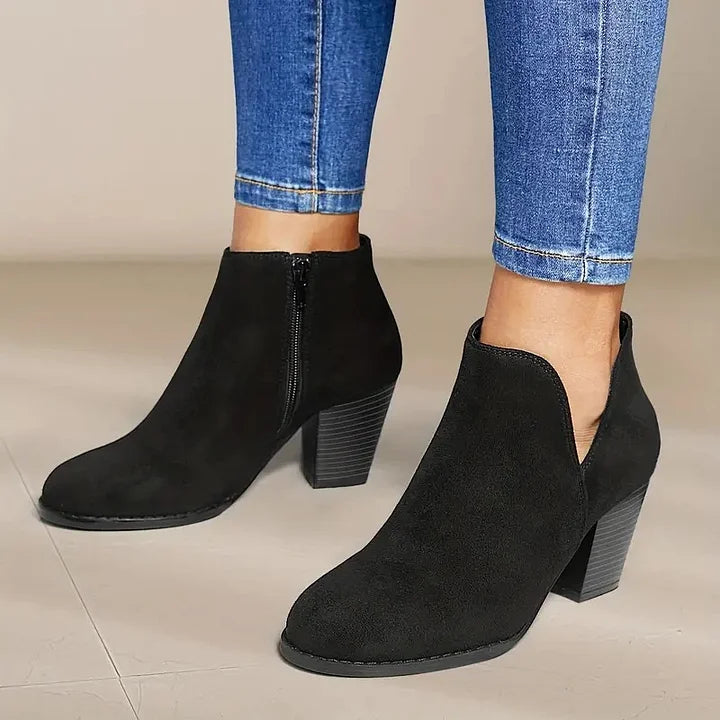 Alexe - Bottines Confortables En Cuir