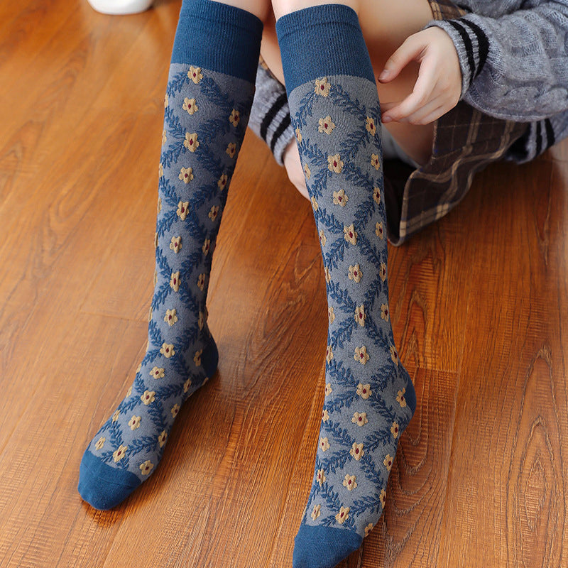 Vintage Floral Socks