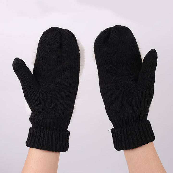 Cartoon Warm Gloves