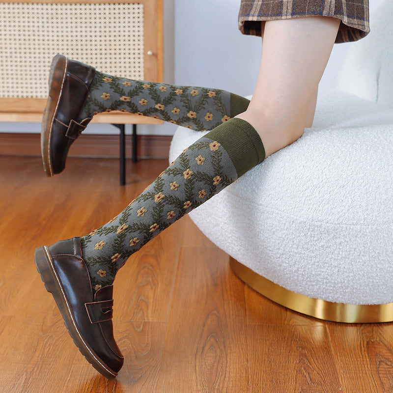 Vintage Floral Socks