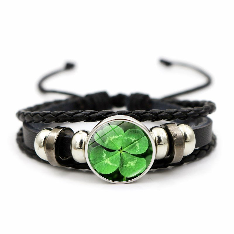Four-Leaf Clover Bracelet