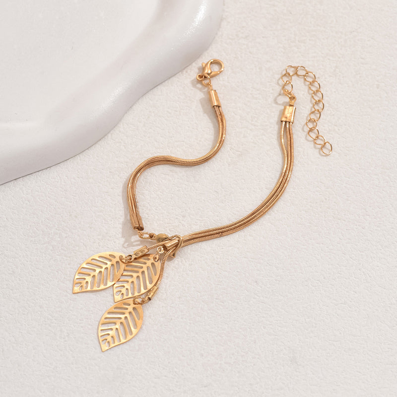 Vintage Leaf Bracelet