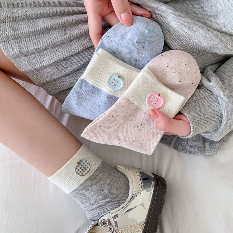 Casual Colour Block Socks