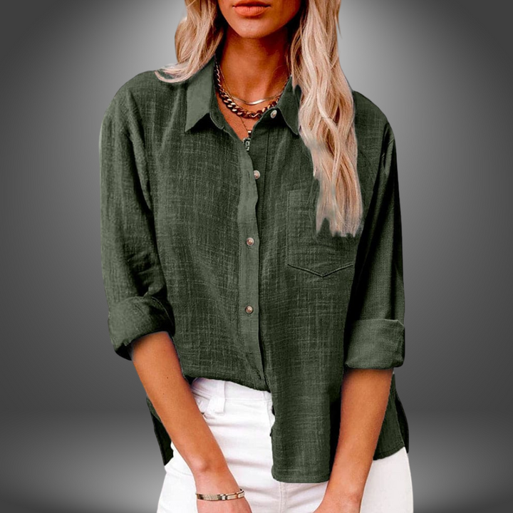 Evelia - Blouse en Lin Premium