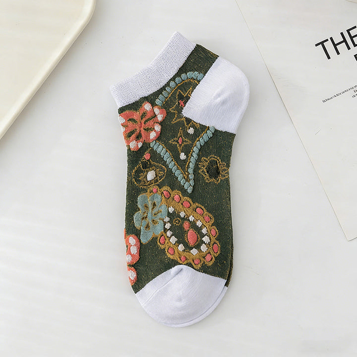 Vintage Floral Socks