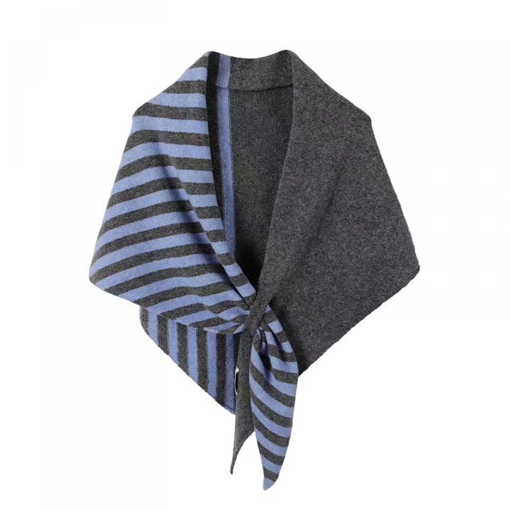 Warm Striped Shawl