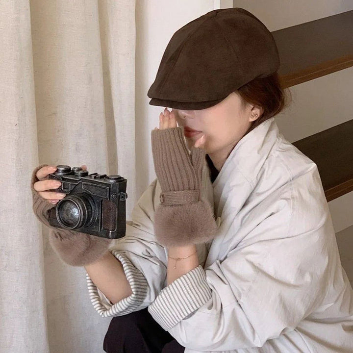 Warm Solid Colour Gloves