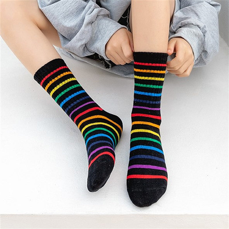 Colourful Striped Socks