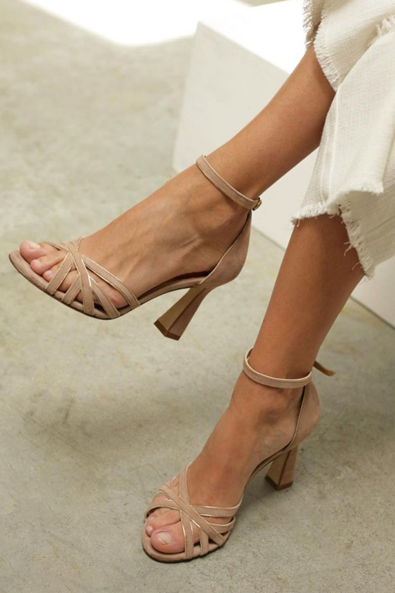Janet | Talons Aiguilles Patchwork Fins