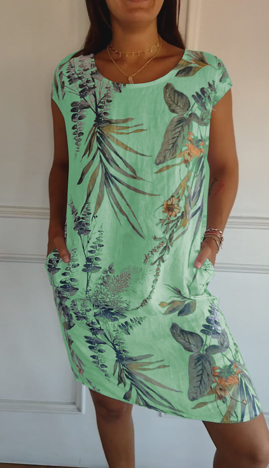 Annelyn - Robe Décontractée Élégante