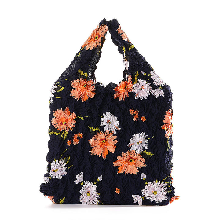 Vintage Floral Print Bag