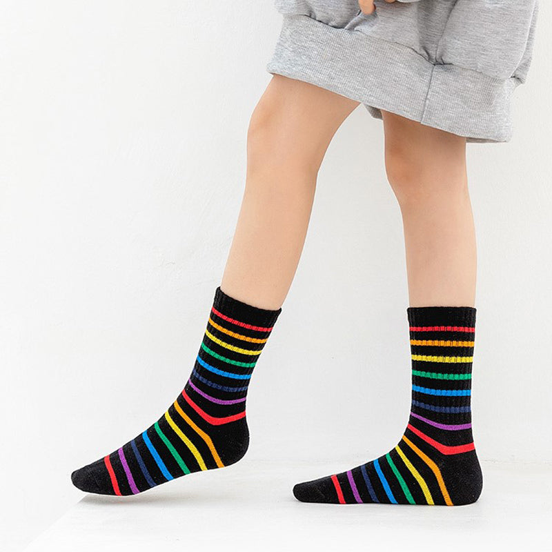 Colourful Striped Socks