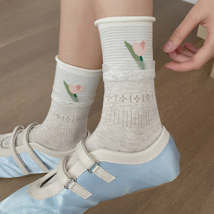 Vintage Casual Socks