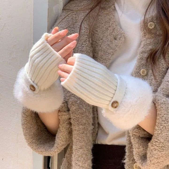 Warm Solid Colour Gloves