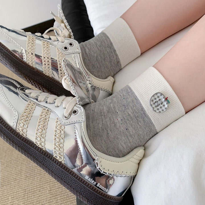 Casual Colour Block Socks