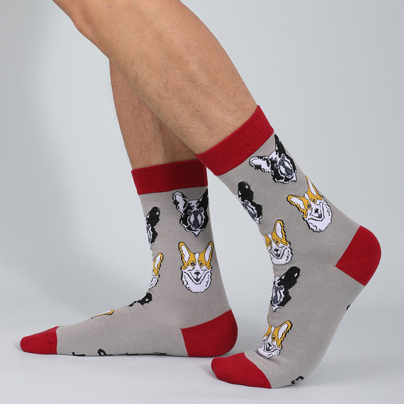 Vintage Animal Print Socks
