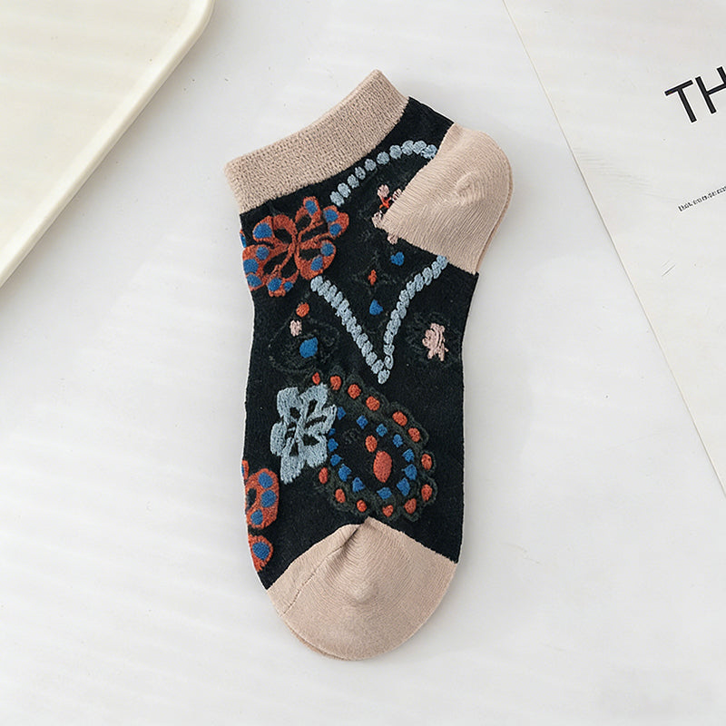Vintage Floral Socks