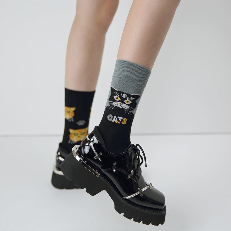 Casual Asymmetrical Socks