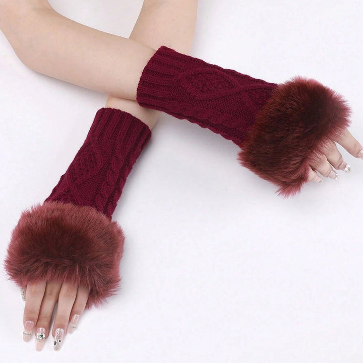 Warm Solid Colour Gloves