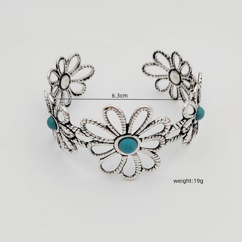 Bohemian Floral Pattern Bracelet