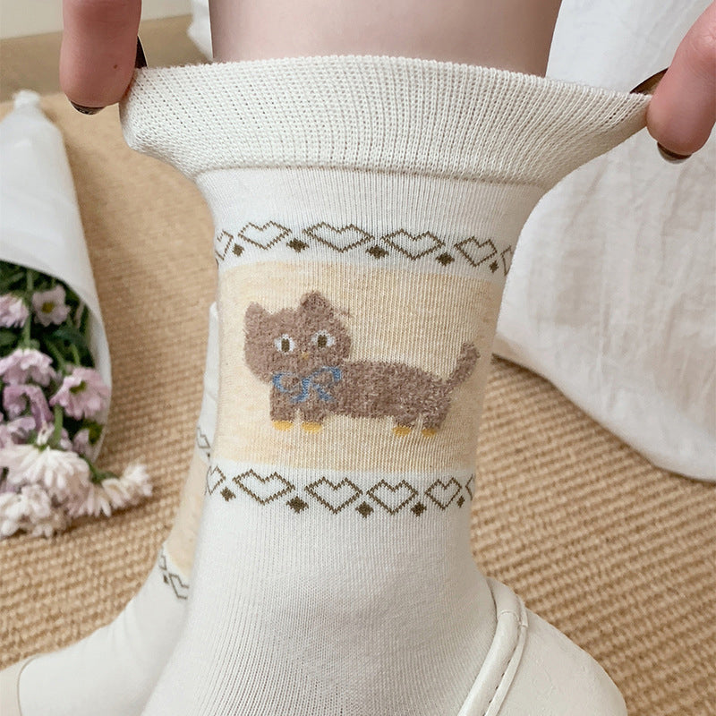 Cartoon Animal Socks