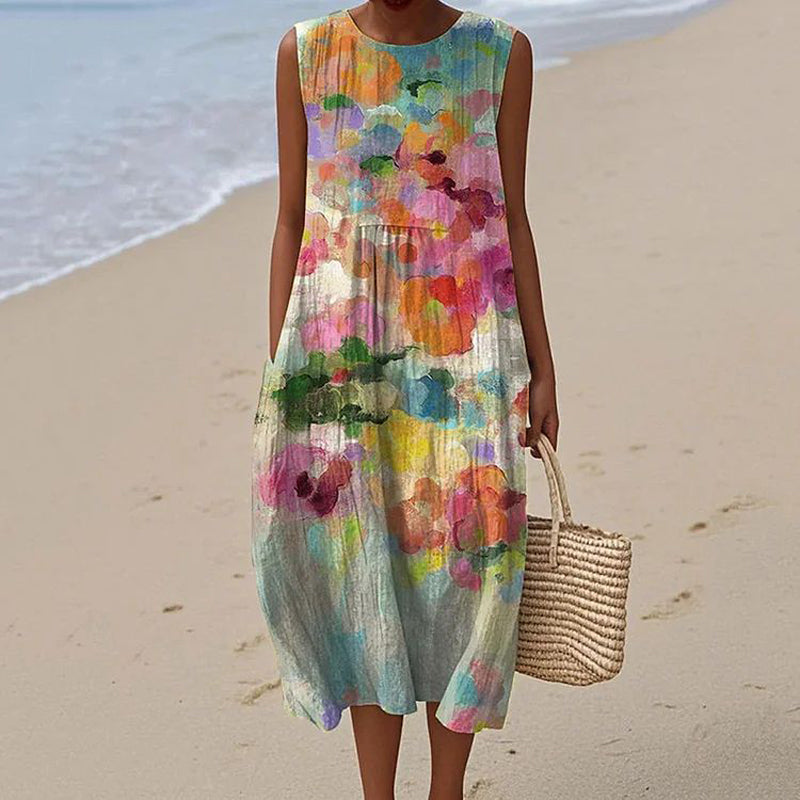 Vintage Colourful Dress