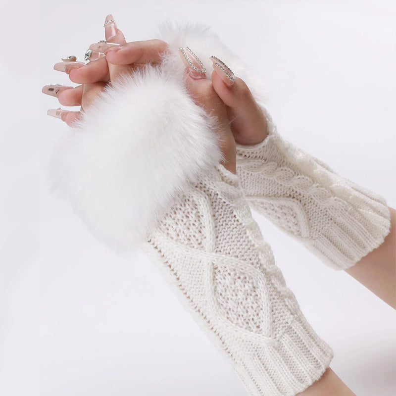 Warm Solid Colour Gloves