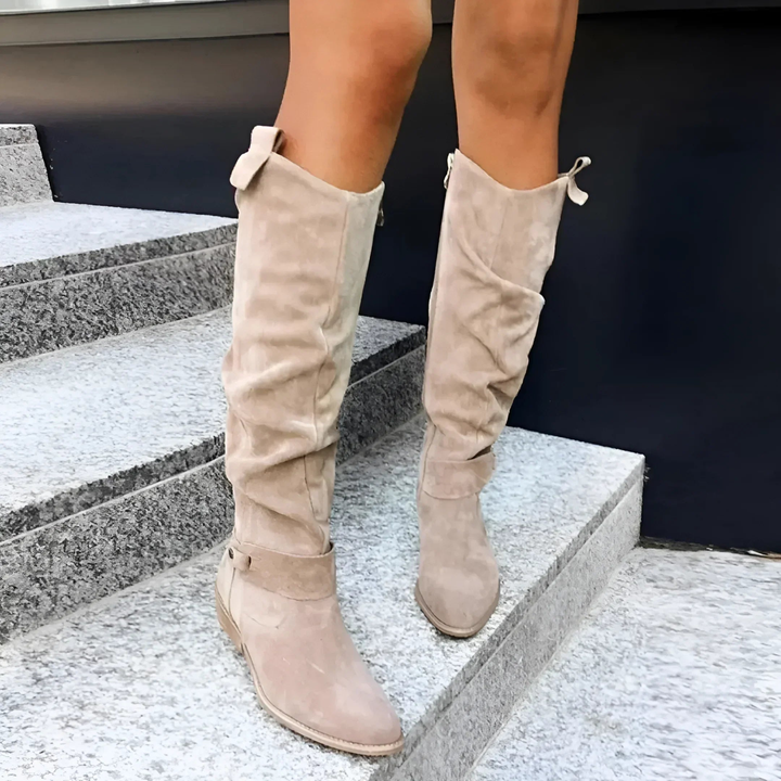 Madeleine - Bottes Montantes En Suède