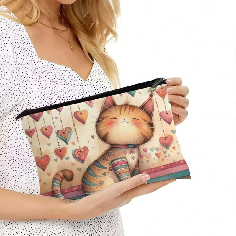 Casual Cat Pattern Bag