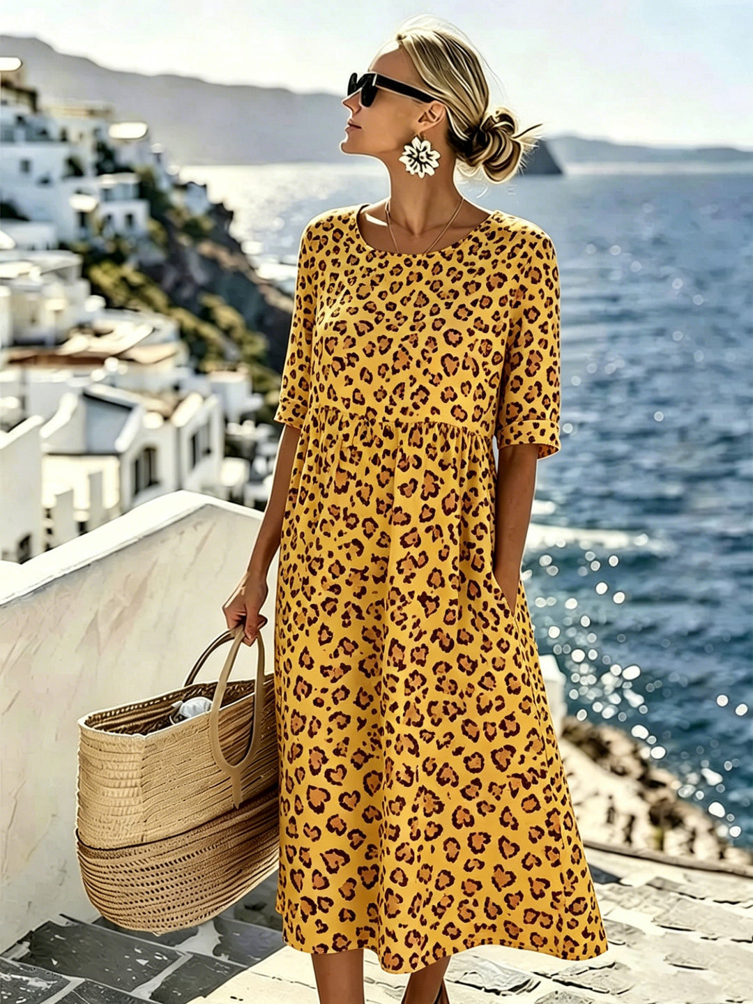 Sienna™ | Robe Midi Wild Grace