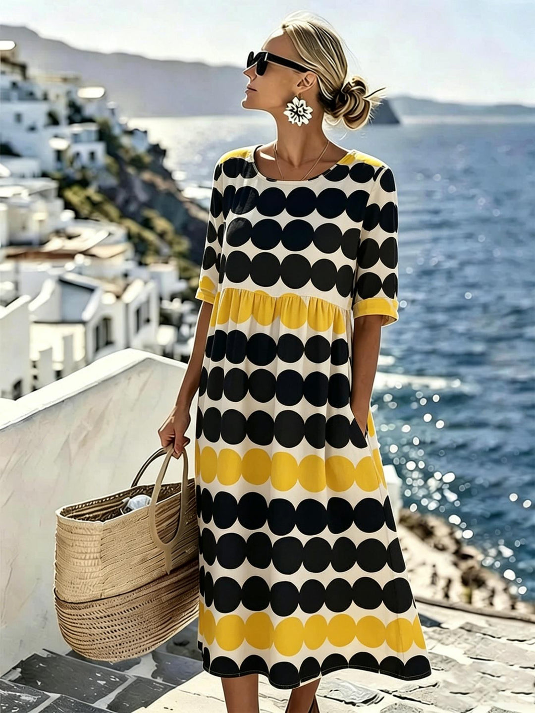 Harper™ | Robe Midi d&