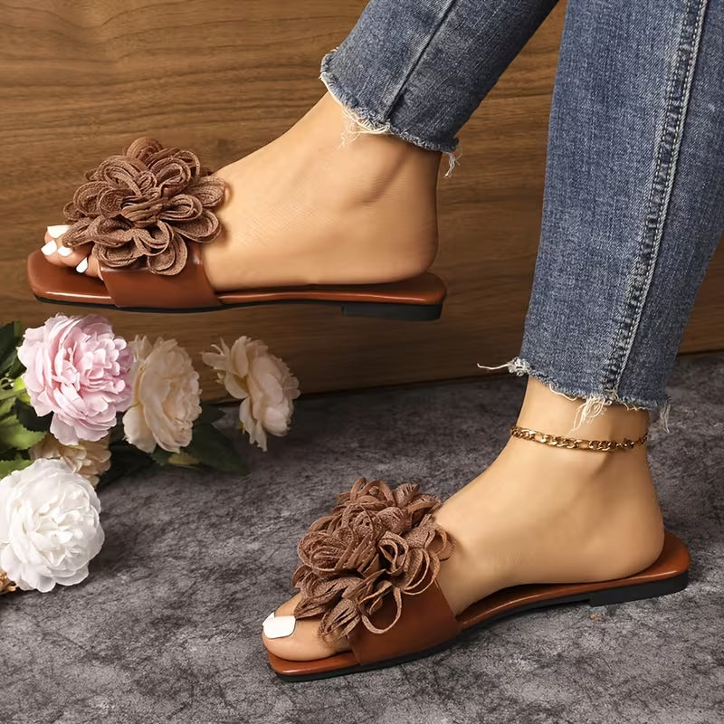 Lucilla | Sandale Florale Confort