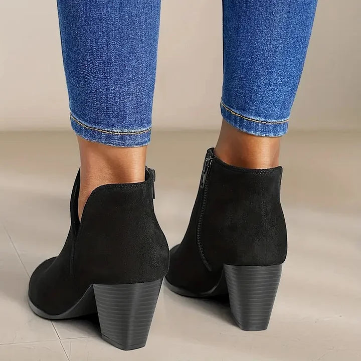 Alexe - Bottines Confortables En Cuir