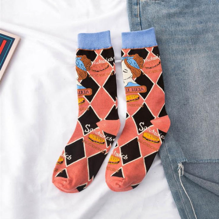 Vintage Casual Socks