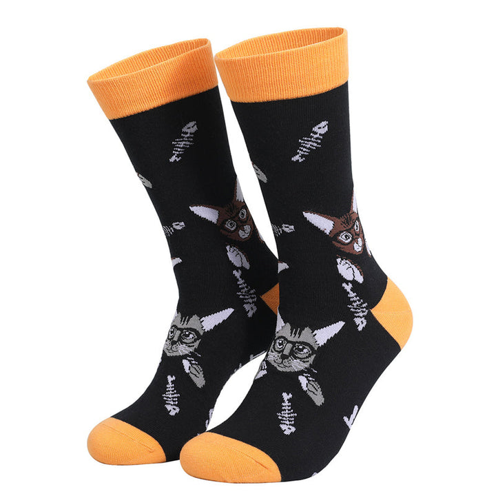 Vintage Animal Print Socks