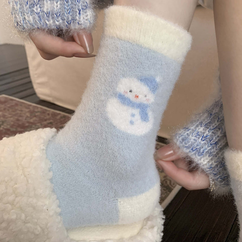 Cartoon Warm Socks