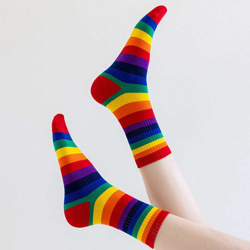 Colourful Striped Socks