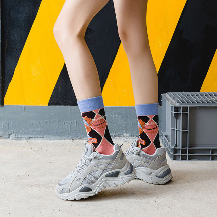 Vintage Casual Socks