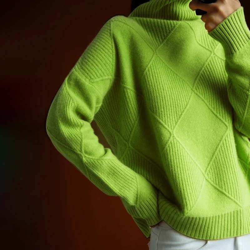Casual Solid Colour Knit Sweater