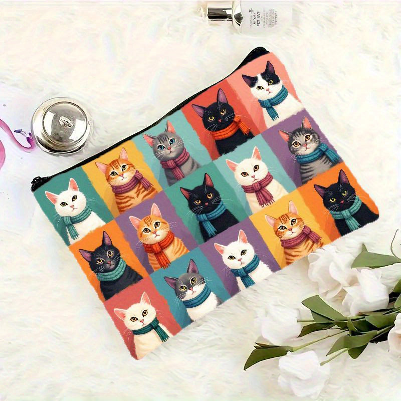 Casual Cat Pattern Bag