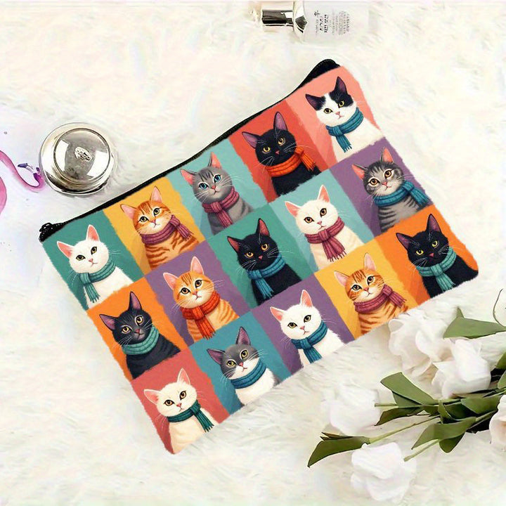 Casual Cat Pattern Bag