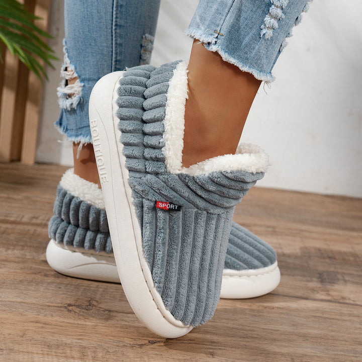 CozyStep - Chaussons Douillets Élégants