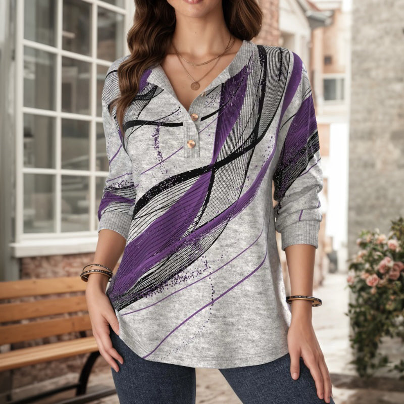 Vintage Gradient Blouse