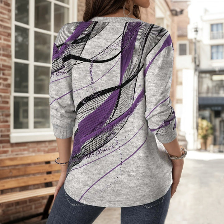 Vintage Gradient Blouse