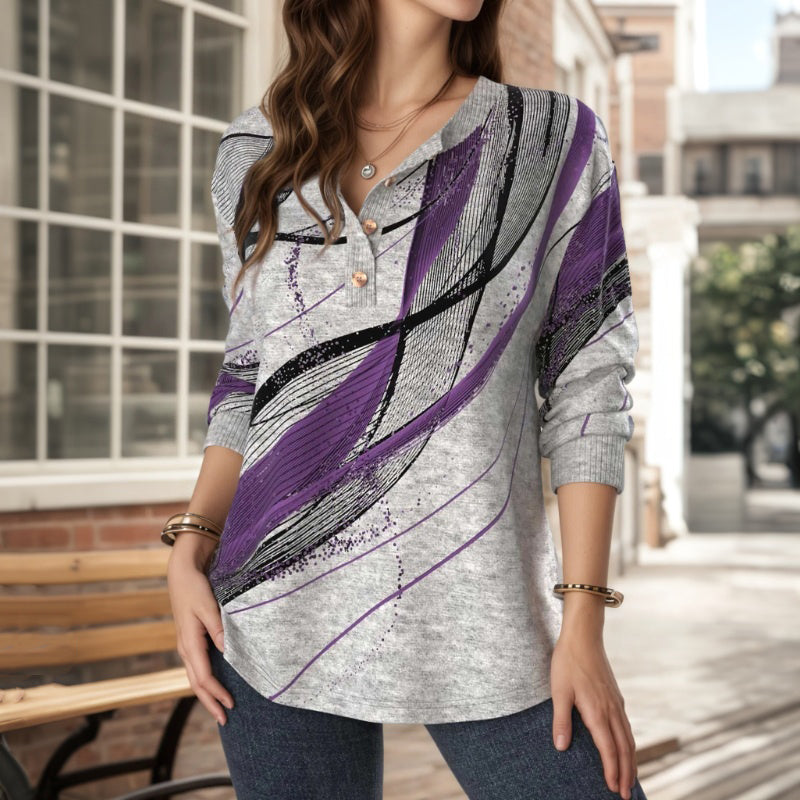 Vintage Gradient Blouse