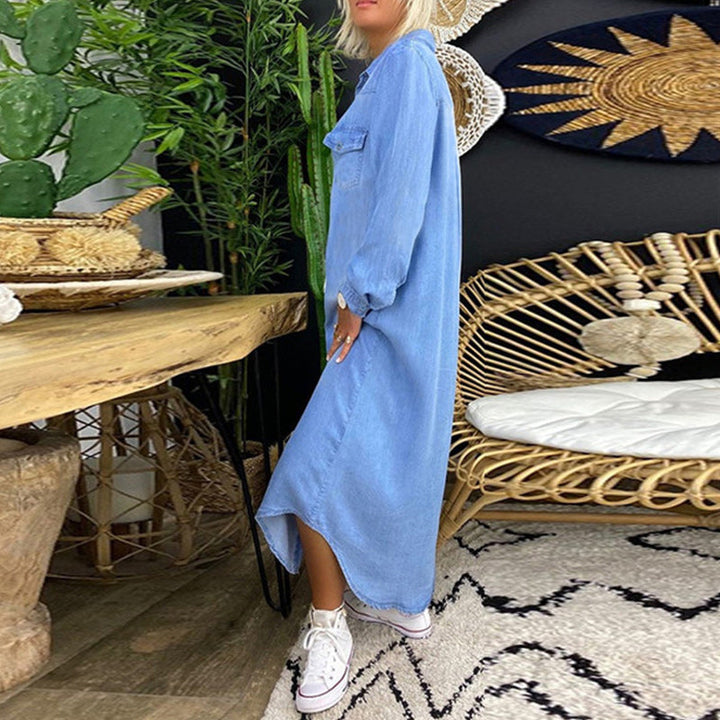 Adeline | Robe Chemise en Jean