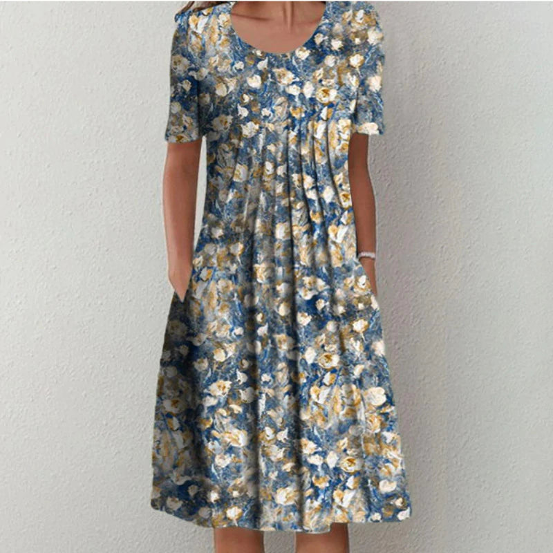 Gigi – Robe Estivale Flatteuse Effet Ventre Plat
